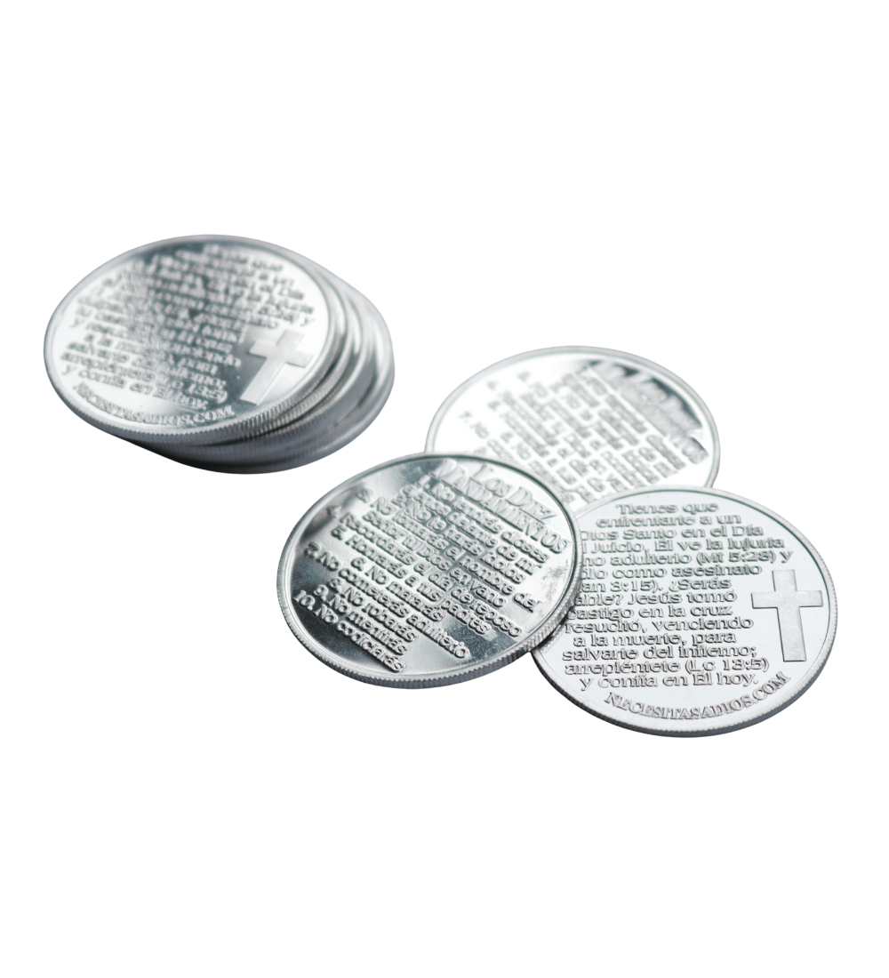 Moneda Evangelística 24Un