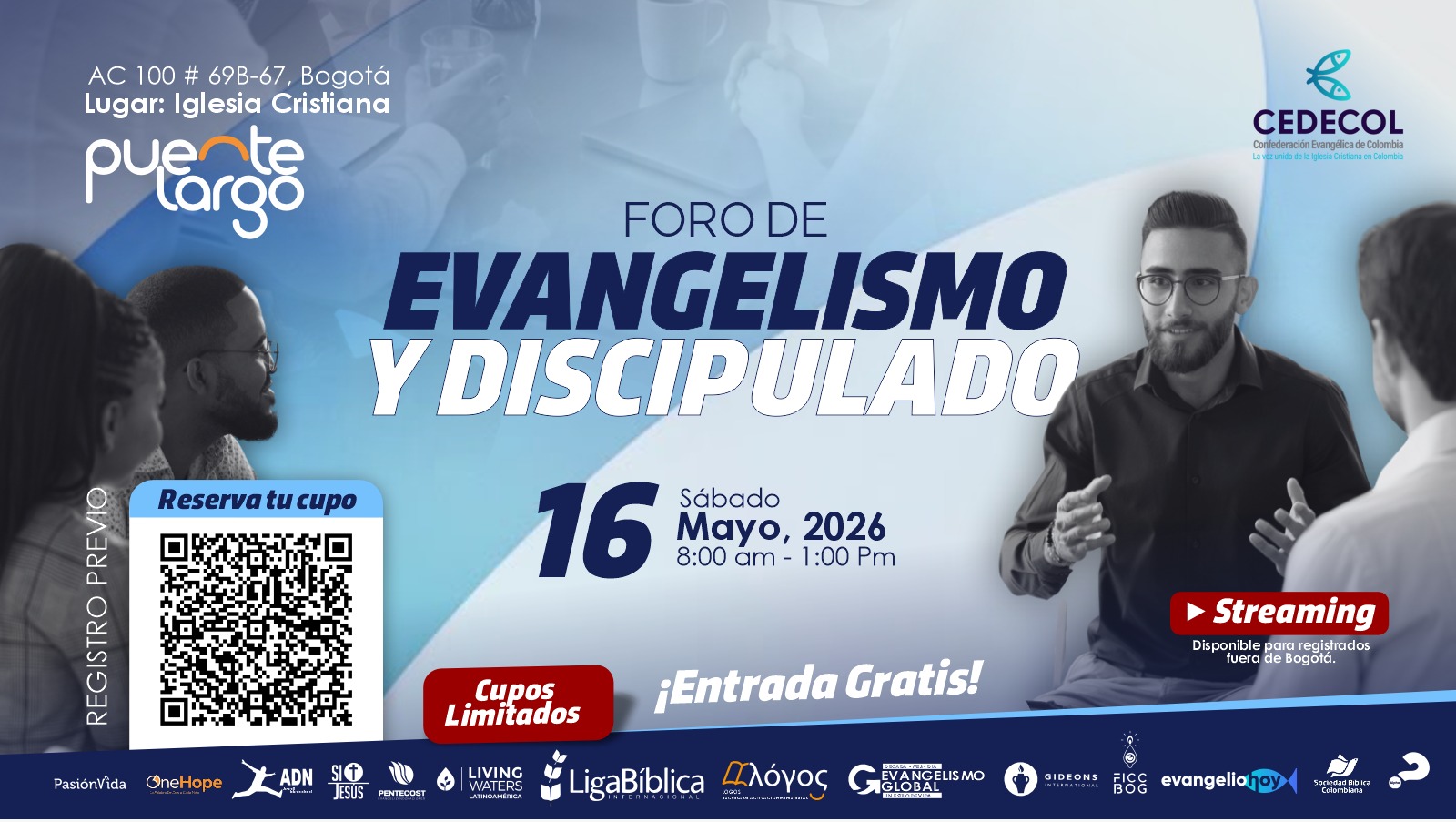 Foro de Evangelismo Cedecol 2026