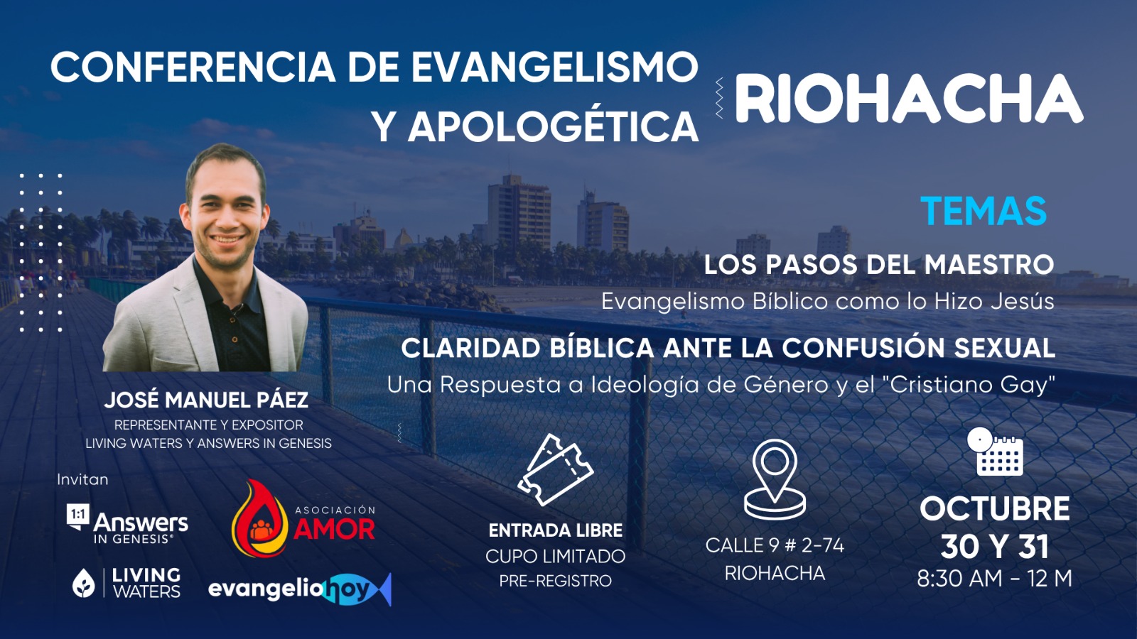 Conferencia de Evangelismo y Apologética en Riohacha 2026
